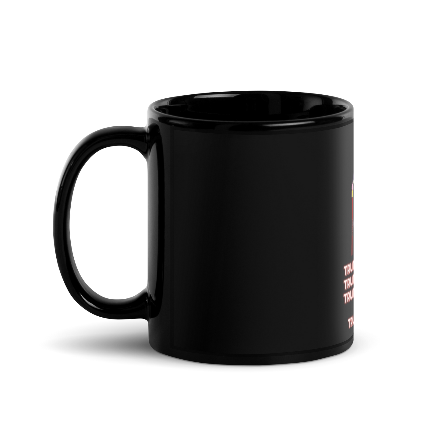 Trump Black Glossy Mug