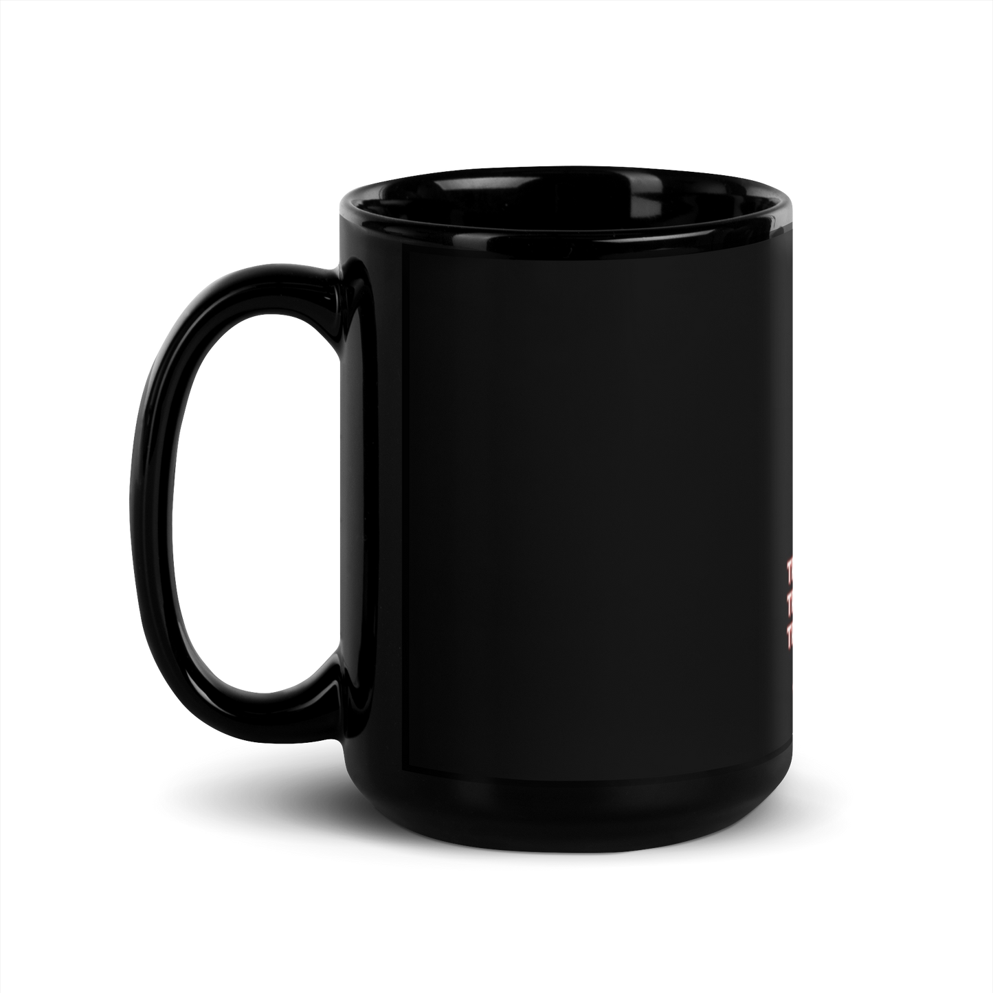 Trump Black Glossy Mug