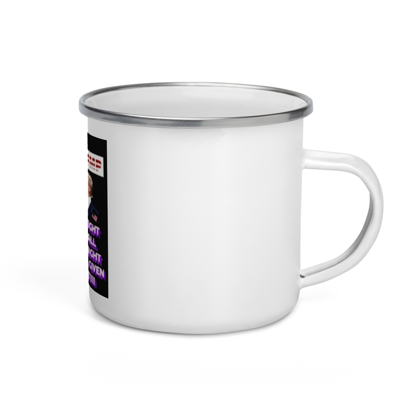 TRUMP AMERICA  Enamel Mug